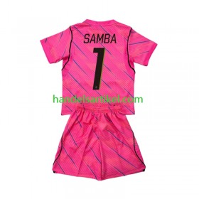 Frankreich Brice Samba 1 Torwart Kinder Auswärts Trikotsatz World Cup 2026 Kurzarm